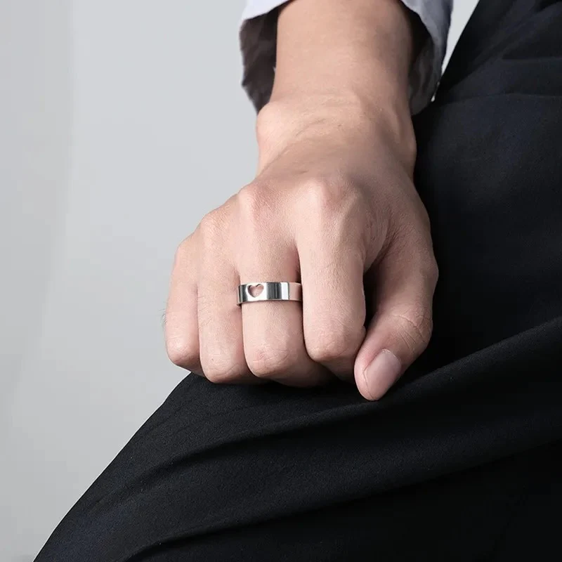 ANILLO PROMESA PUZZLE HEART - Image 2