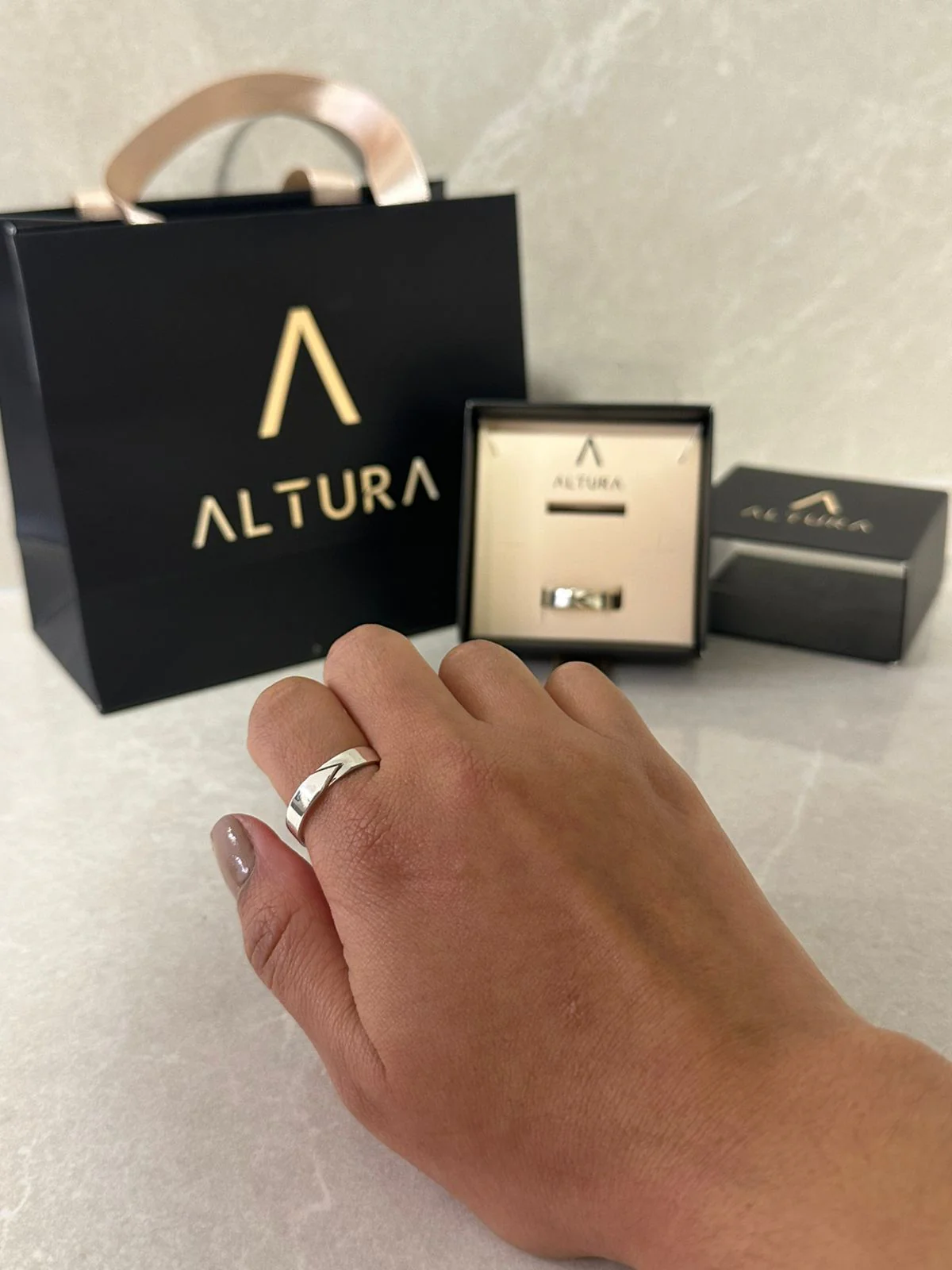 ANILLOS PAREJA ARROW LOVE - PLATA LEY 950 - Image 3
