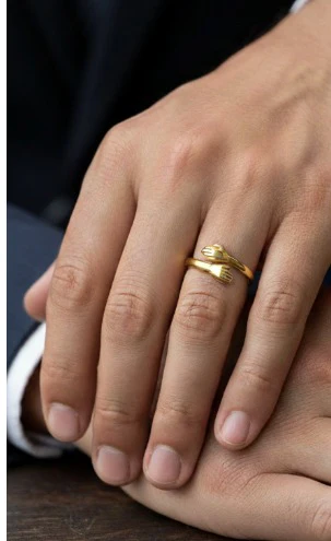 ANILLOS PROMESA ABRAZO ETERNO