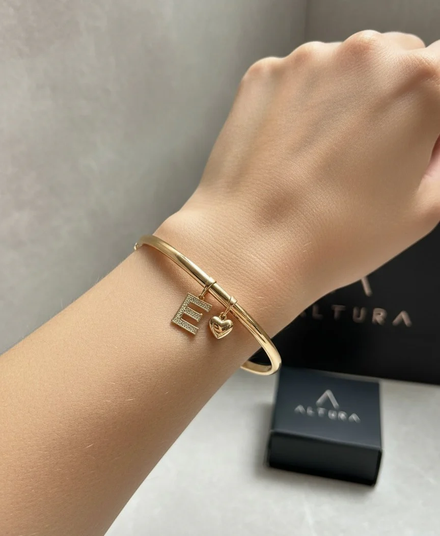 BRAZALETE: INICIAL + CORAZÓN - Image 2