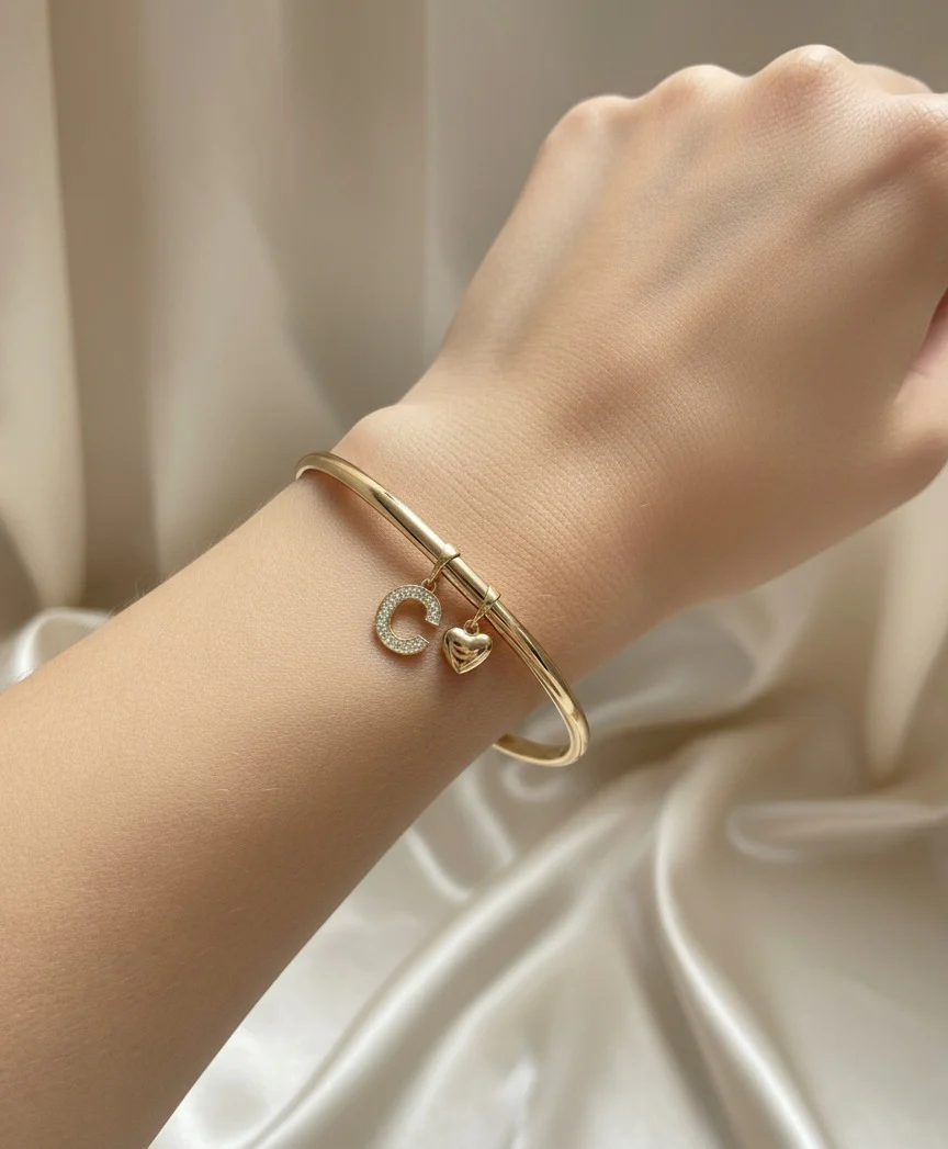 BRAZALETE: INICIAL + CORAZÓN - Image 4
