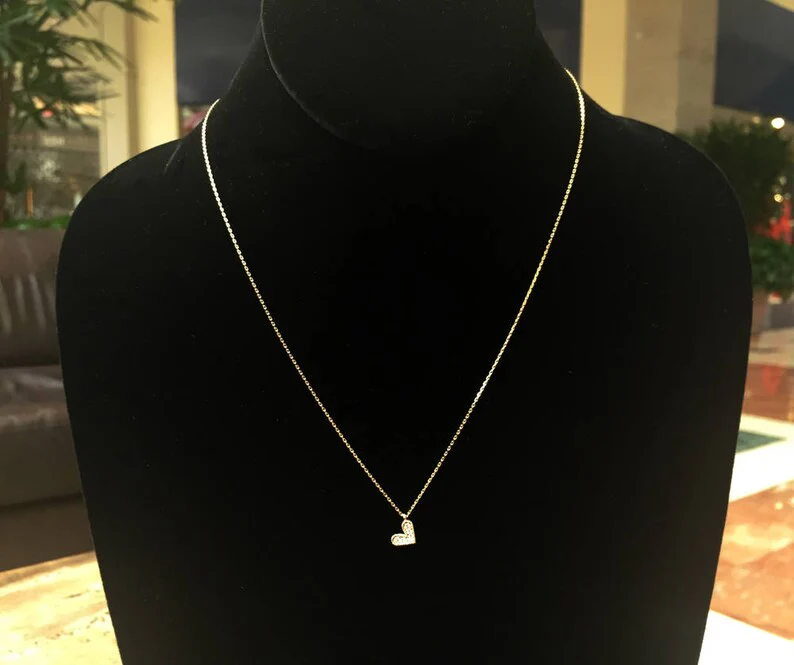 COLLAR CORAZÓN BRILLANTE - Image 5