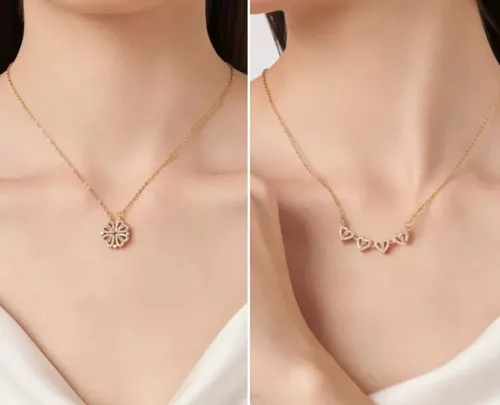 COLLAR TREBOL 4 CORAZONES - Image 5