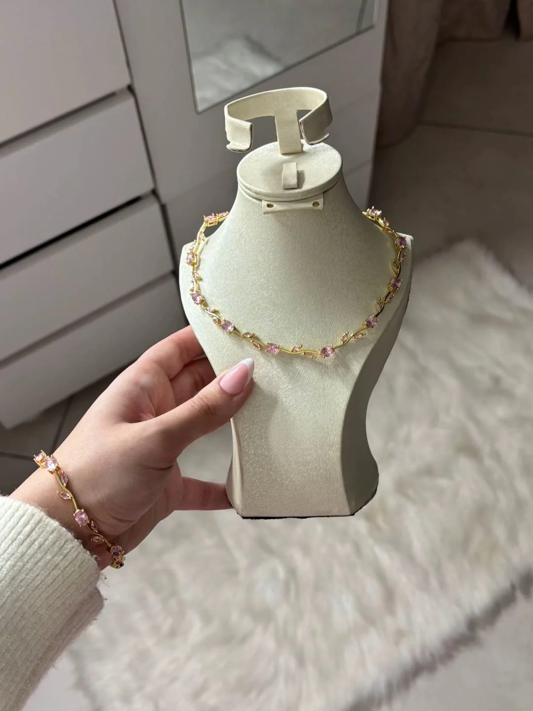 COLLAR TULIPAN + BRAZALETE (REGALO) - Image 6
