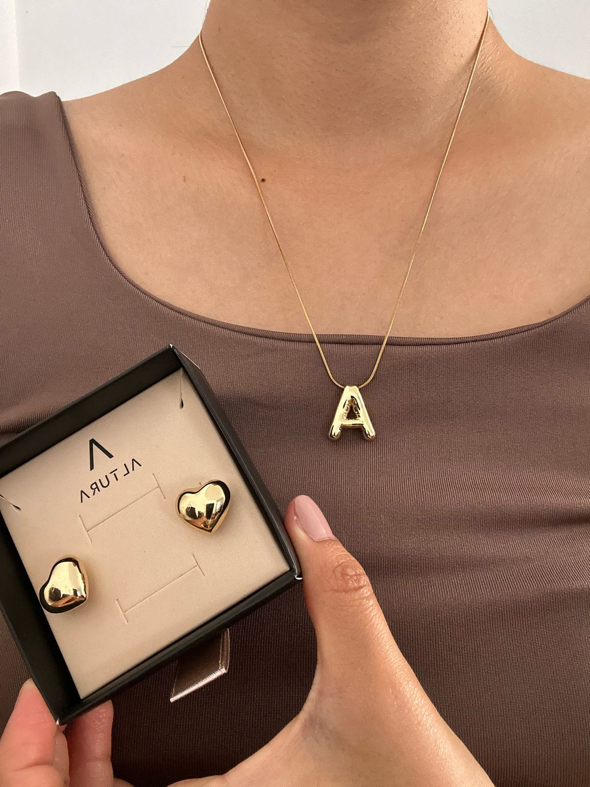 SET INICIAL DE AMOR: COLLAR + ARETES