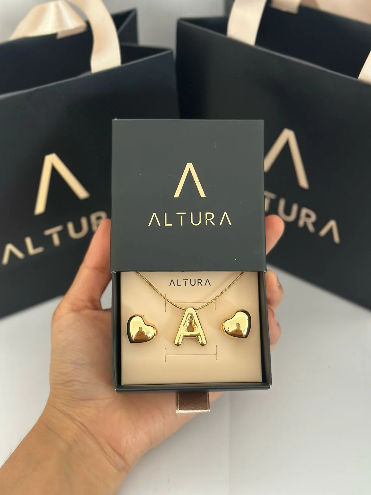 SET INICIAL DE AMOR: COLLAR + ARETES - Image 7
