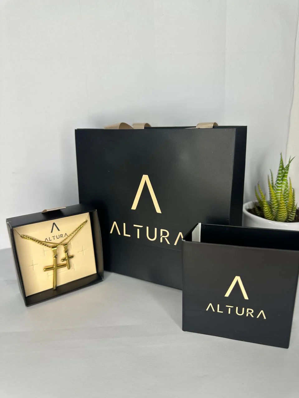 SET COLLARES CRUCES PARA PAREJA - Image 5